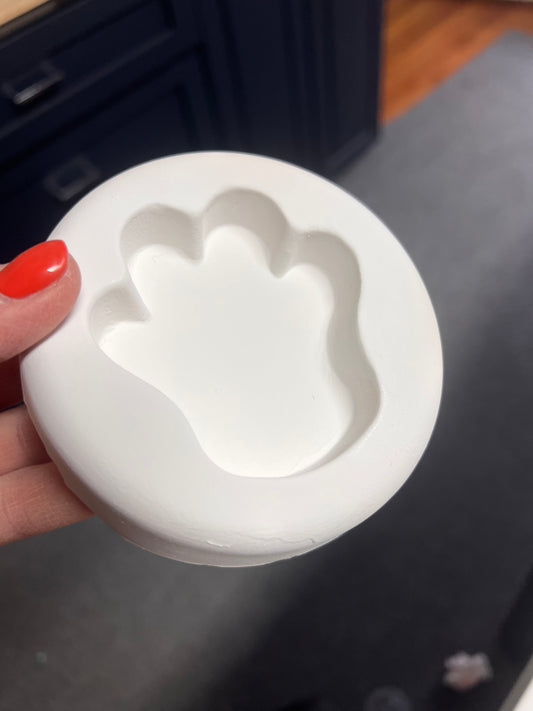 Dog Paw - Fused Glass Casting Mold