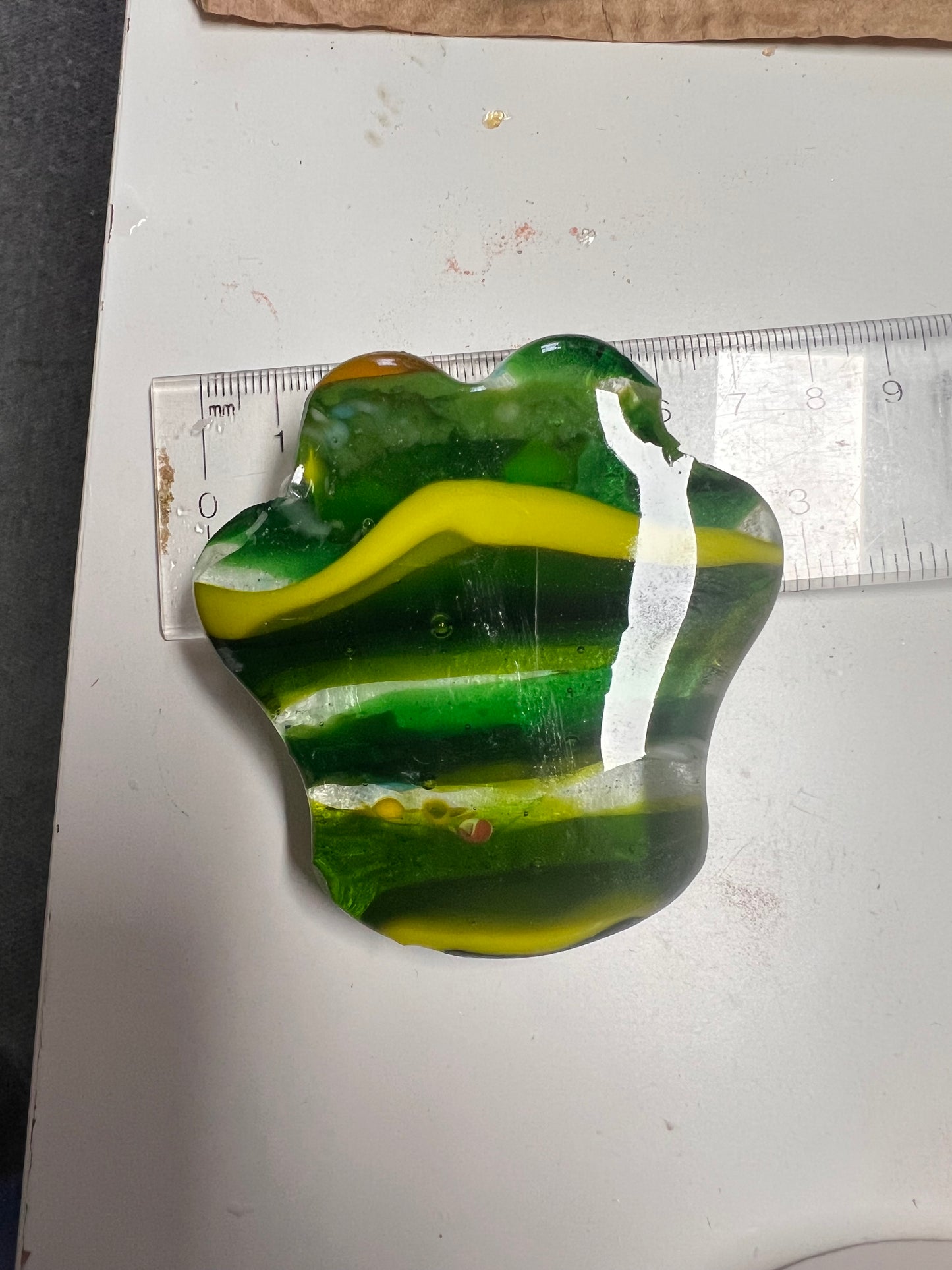 Dog Paw - Fused Glass Casting Mold