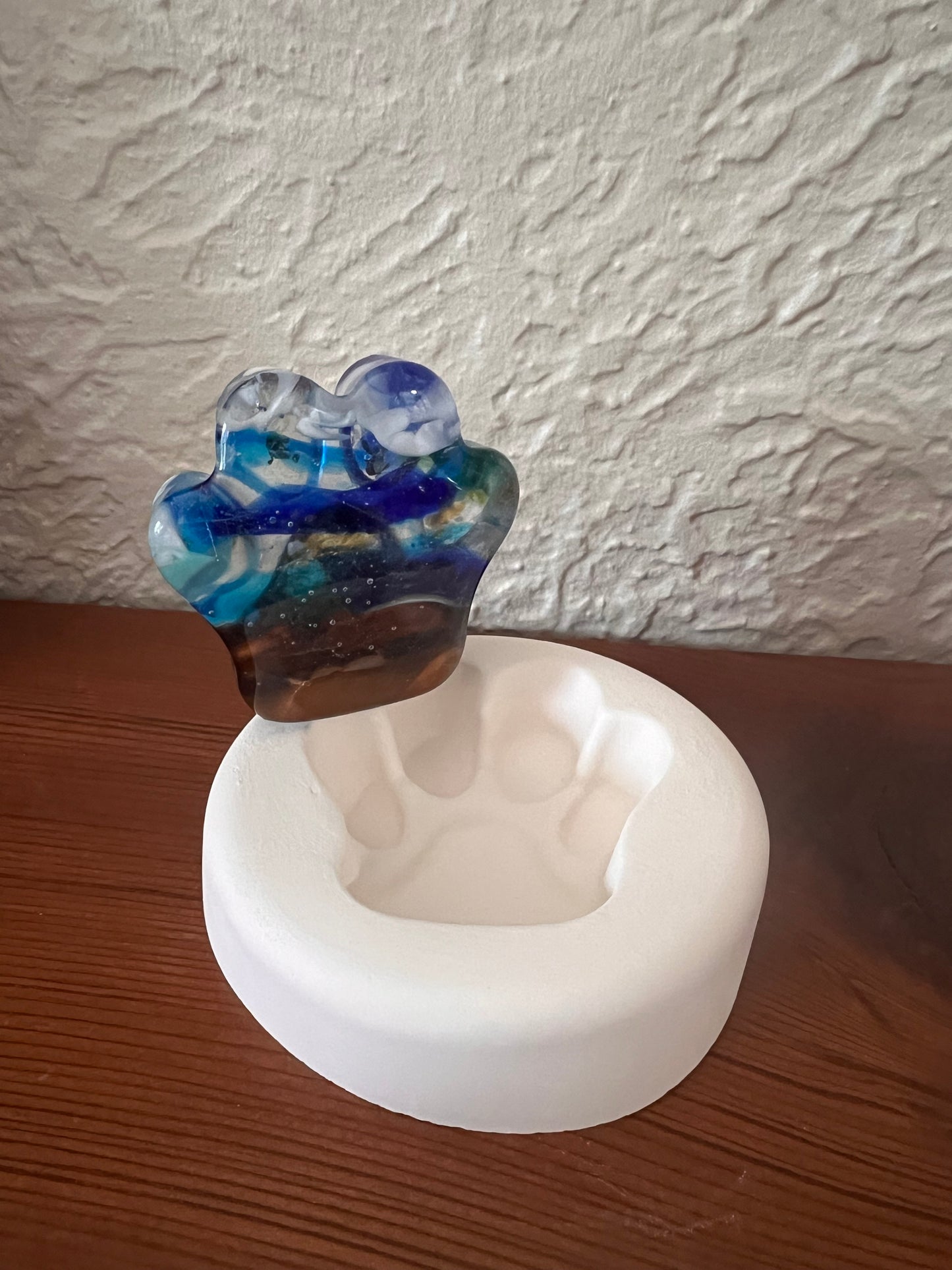 Standup Dog Paw - Fused Glass Casting Mold