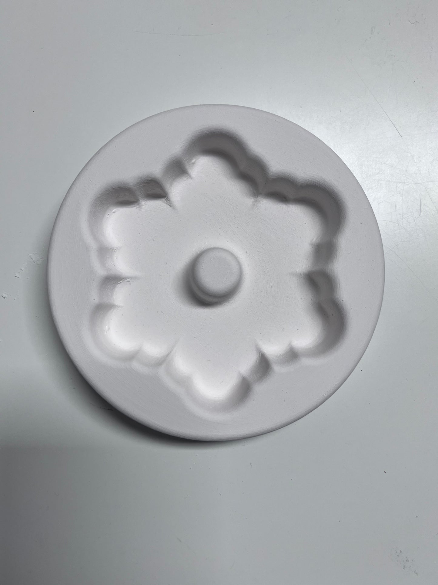 Snowflake (with Hole) - Fused Glass Mold