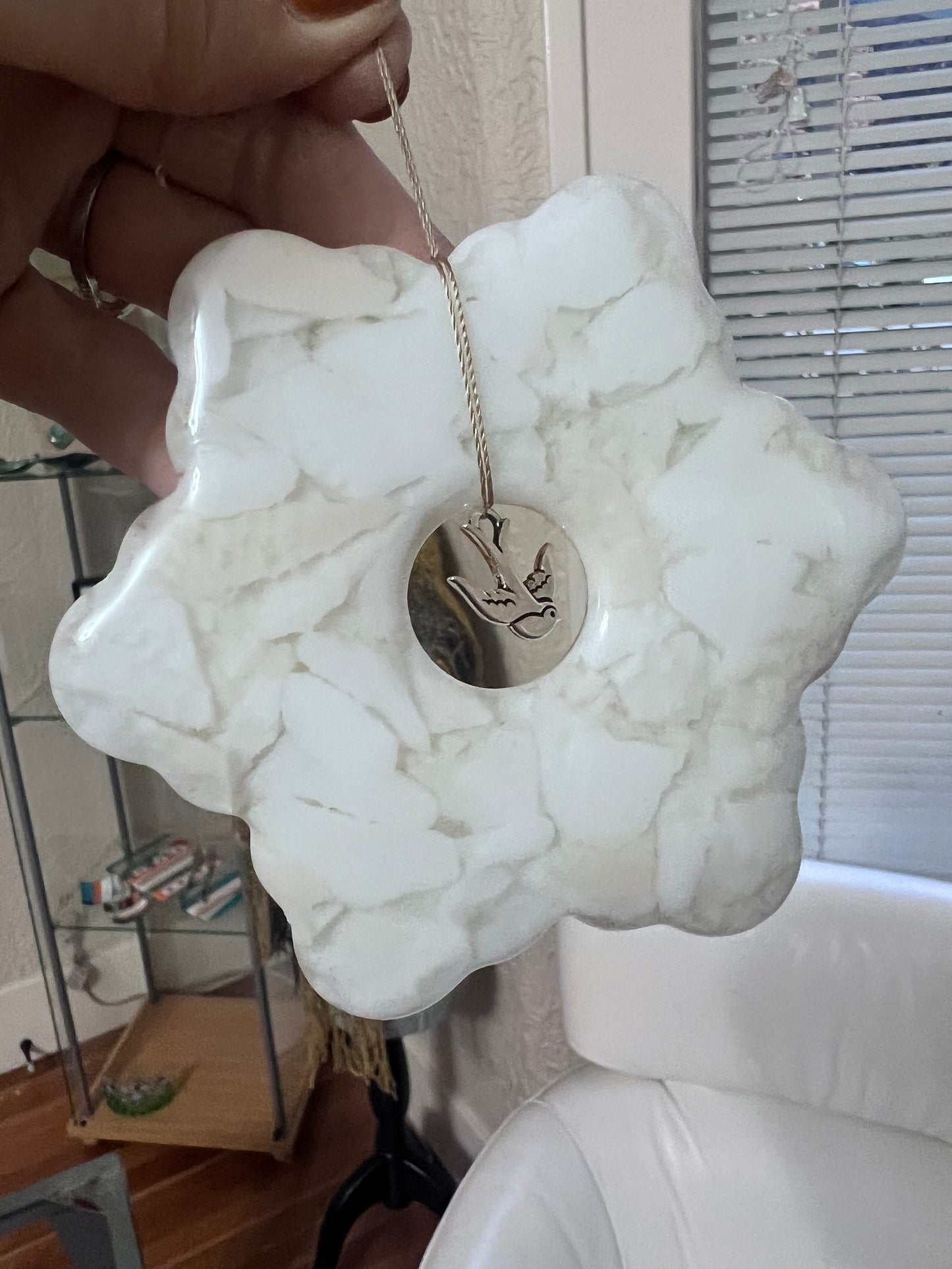 Snowflake (with Hole) - Fused Glass Mold